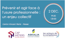 [Événement] Prévenir et agir face à l’usure professionnelle : un enjeu collectif