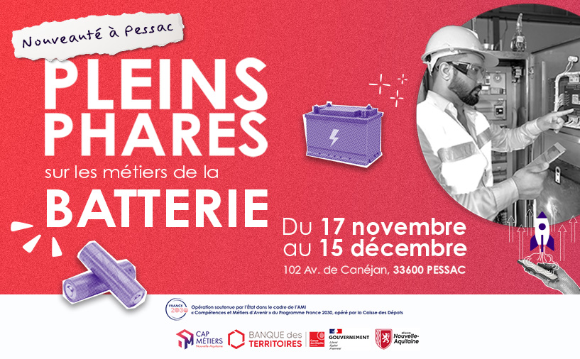 Pleins phares sur les métiers de la batterie