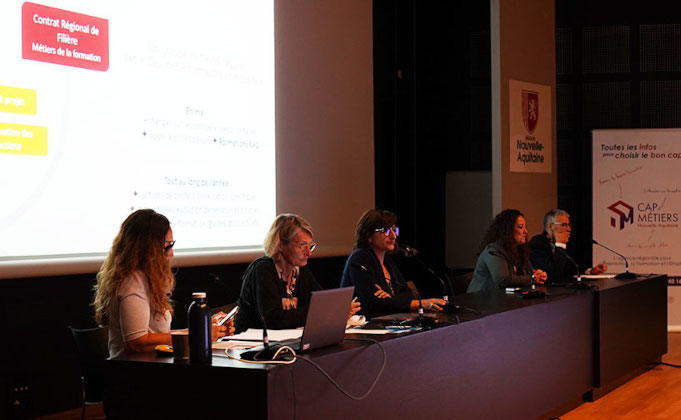 CRF Métiers de la formation : accompagnement de la filière et perspectives